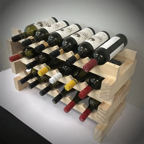 Modular Wood Wine Rack | The Perfect Wine Rack for Any Home