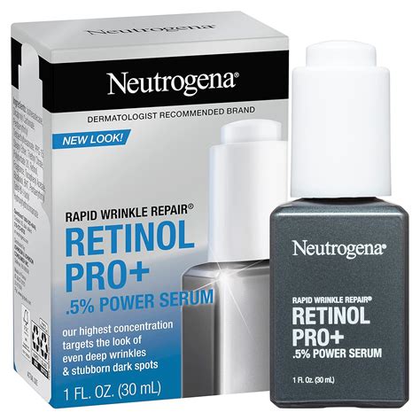 Neutrogena Rapid Wrinkle Repair Retinol Pro+.5% Power Facial Serum ...