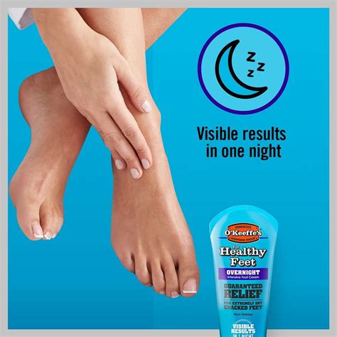 O'Keeffe's for Healthy Feet Overnight Intensive Foot Cream 80ml ...