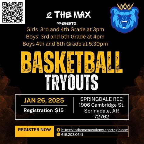 2 The Max Academy Spring/Summer 2025 Basketball Tryouts ...