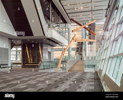 Tacoma Convention Center interior in Tacoma, WA Stock Photo - Alamy
