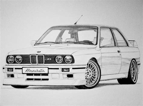 Car Drawing Images Bmw