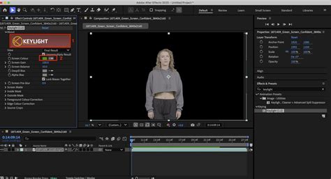 Step-by-Step Guide to Remove Green Screen in After Effects