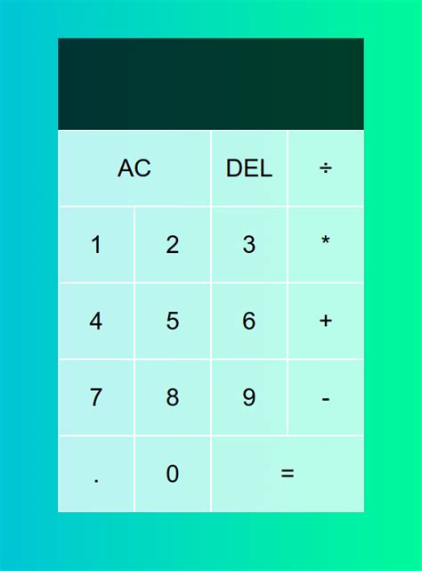 Visual Studio Calculator JavaScript 的图像结果