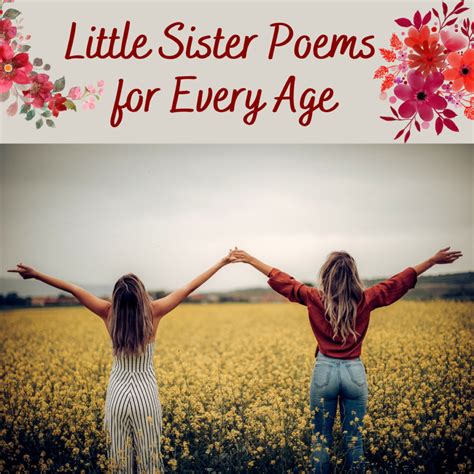 18 Little Sister Poems for Every Age - Aestheticpoems