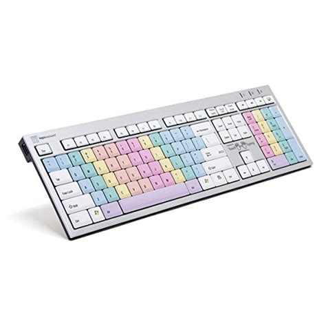 Logickeyboard Touch Typing Slim Line Pc Keyboard Training Colored ...