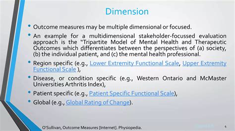 Introduction to outcome measures | PPTX