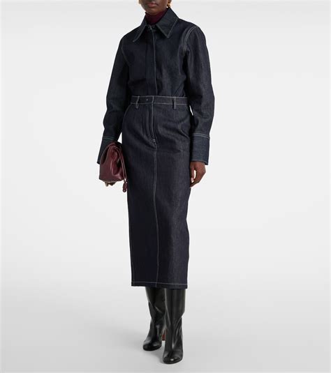 Denim pencil skirt in blue - CO | Mytheresa