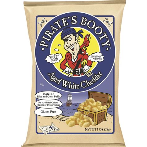 Buy Pirate's Booty Aged White Cheddar Cheese Puffs, 24ct, 1oz ...