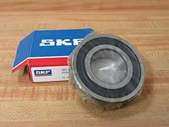 SKF 6206 2RSJEM Single Row Sealed Deep Groove Radial Ball Bearing ...