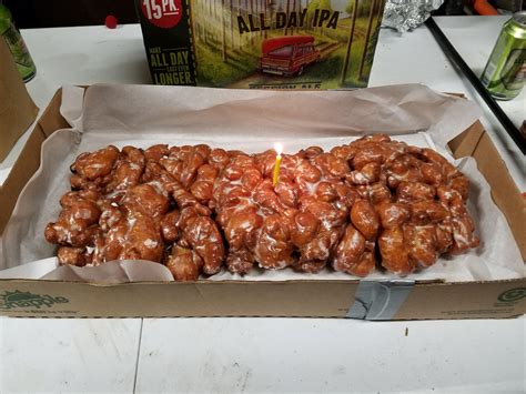 Biggest bear claw ever!!! For my buddies birthday I had my good friend ...