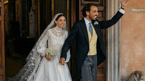 This Italian Bride’s Custom Cotton Wedding Dress by Dior Is the First ...