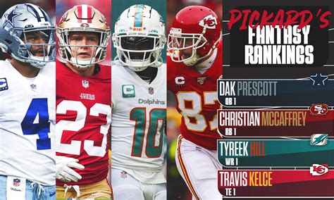 Pickard's Week 14 Fantasy Football Rankings (2023) - Prime Time Sports Talk