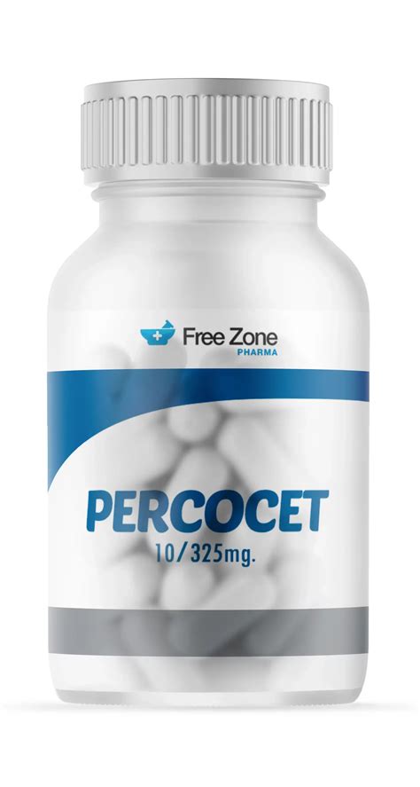PERCOCET 10/325mg. Tablets. - Free Zone Pharma
