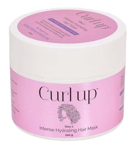 Curl up Intense Hydrating Hair Mask - Deep Conditioner For Curly Hair ...