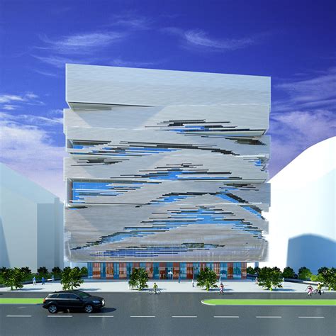 Digital Creative Center Building Design 的图像结果