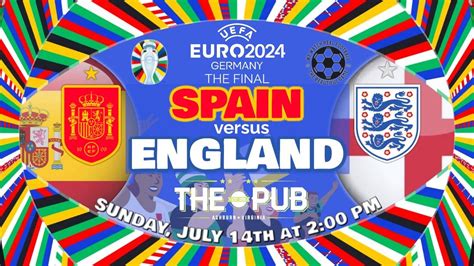EURO 2024- THE FINAL: Spain v England, The Ashburn Pub, 14 July 2024 ...