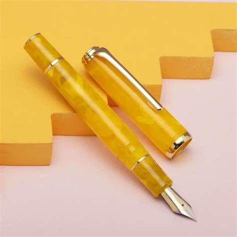 Shop Hongdian N1 Orange Fountain Pen|Resin Pens Online|Makoba|Hongdian