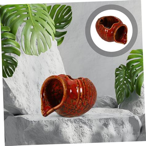 HOOTNEE Circulating Water Clay Pot Ornament Pond Spitters India | Ubuy