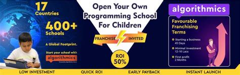 Algorithmics ( Open your own programming school for children )