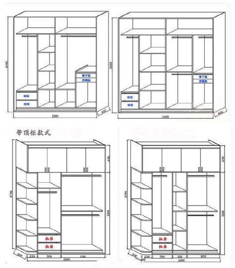 打了30年衣柜的老木工，列出最详细的衣柜尺寸！附：内部结构图 - 知乎