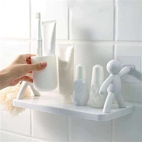 LEGACY Wall Mounted Organizer - Human Figurine - Single Piece White ...