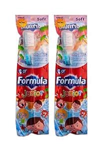 Buy ValueFit Formula Kids Junior ToothBrush with extra Soft Bristles ...