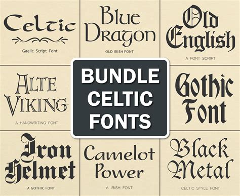 Celtic Font Irish Font Gaelic Font Celtic Letters Svg Celtic Font ...