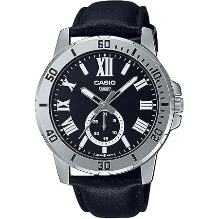 Casio Enticer Men Analog Black Dial Watch-MTP-VD200L-1BUDF : Amazon.in ...