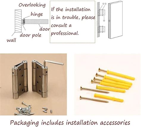 Buy CAIJUN Swinging Doors Cafe Doors Solid Wood Single Door Checkout ...