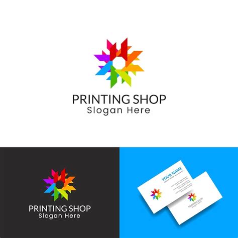 Simple Printing Logo Design 的图像结果