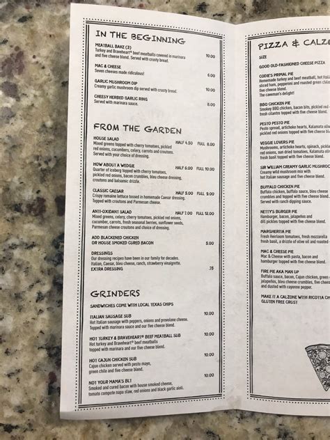 ABOVE GROUND PIZZA, New Braunfels - Menu, Prices & Restaurant Reviews ...