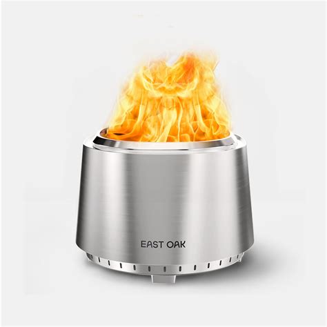 Camber 21-Inch Smokeless Fire Pit – East Oak