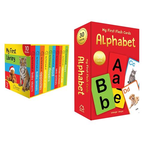 Buy My First Library Pack 2: Boxset of 10 Board Books for Kids & My ...