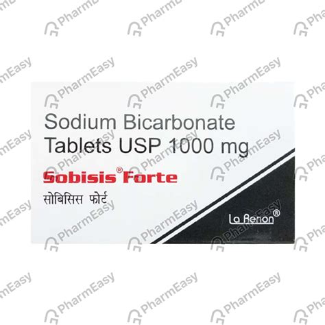 Sobisis Forte 1000 MG Tablet (15): Uses, Side Effects, Price & Dosage ...