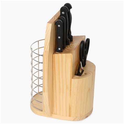 Buy Scheffield Knife Block Set- 9 Pieces from Home Centre at just INR ...