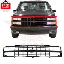 Buy New Front Grille Black Shell & Insert Fits 88-93 Chevrolet C1500 ...