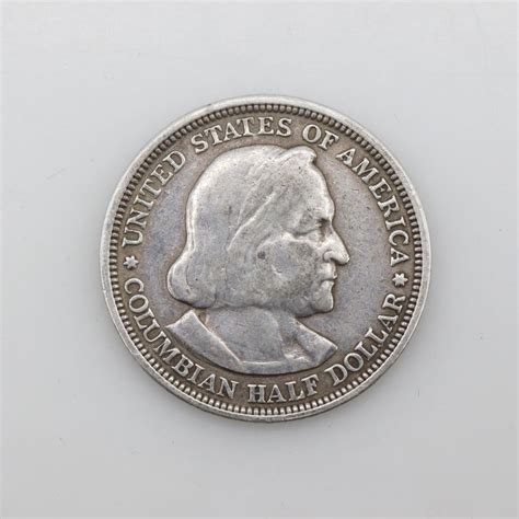 1893 World's Columbian Exposition Silver Half Dollar | Property Room