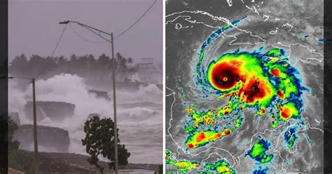 வரலாற்றியே அதிக சக்தி வாய்ந்த புயல்! ஜமைக்காவை புரட்டிப்போட்ட மெலிசா ...