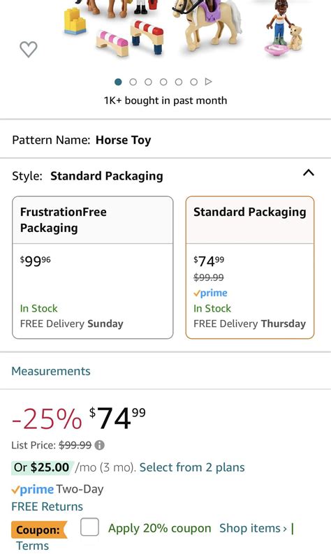 [Amazon US] Friends Horse Show Trailer 41722 $60 / 40% OFF : r/legodeals