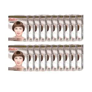 Radico Natural Herbal Permanent Shade Hair Colour - No Ammonia Formula ...