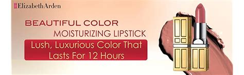 Elizabeth Arden Beautiful Color Moisturising Lipstick, Breathless, 3.5g ...