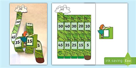 👉 Jack and the Beanstalk Counting in Multiples of 5