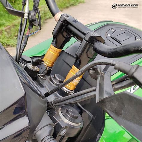 Motoaggrandize Handle Bar Risers for Bajaj Dominar 250 | 400 2inch ...