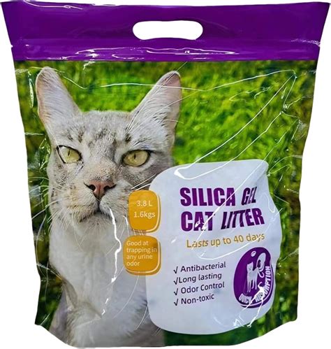 Amazon.com : Ordinary A Crystal Cat Litter, Unscented Silica Gel Cat ...
