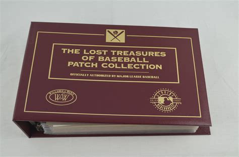 Lot Detail - MLB Lost Treasures of Baseball Willabee & Ward Patch ...