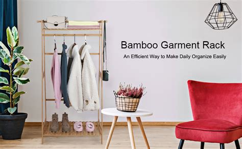 Naayaab Craft Wood Coat Rack, Multifunctional Cloth Stand With Rack ...