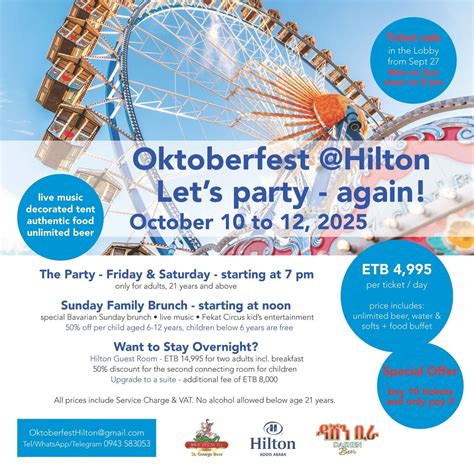 Oktoberfest - The Brunch, Menelik II Avenue, 1164 Addis Ababa, Ethiopia ...