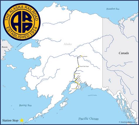 Alaska Railroad: Tours, Map, Schedule, Roster, History