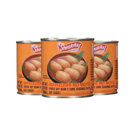 Buy Shirakiku Inarizushi No Moto - Japanese Seasoned Fried Soy Bean ...